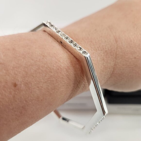 Avon Bangle Bracelet Lot Globalista Enamel / Geometric Dimensions Bundle of 5 - Picture 3 of 15